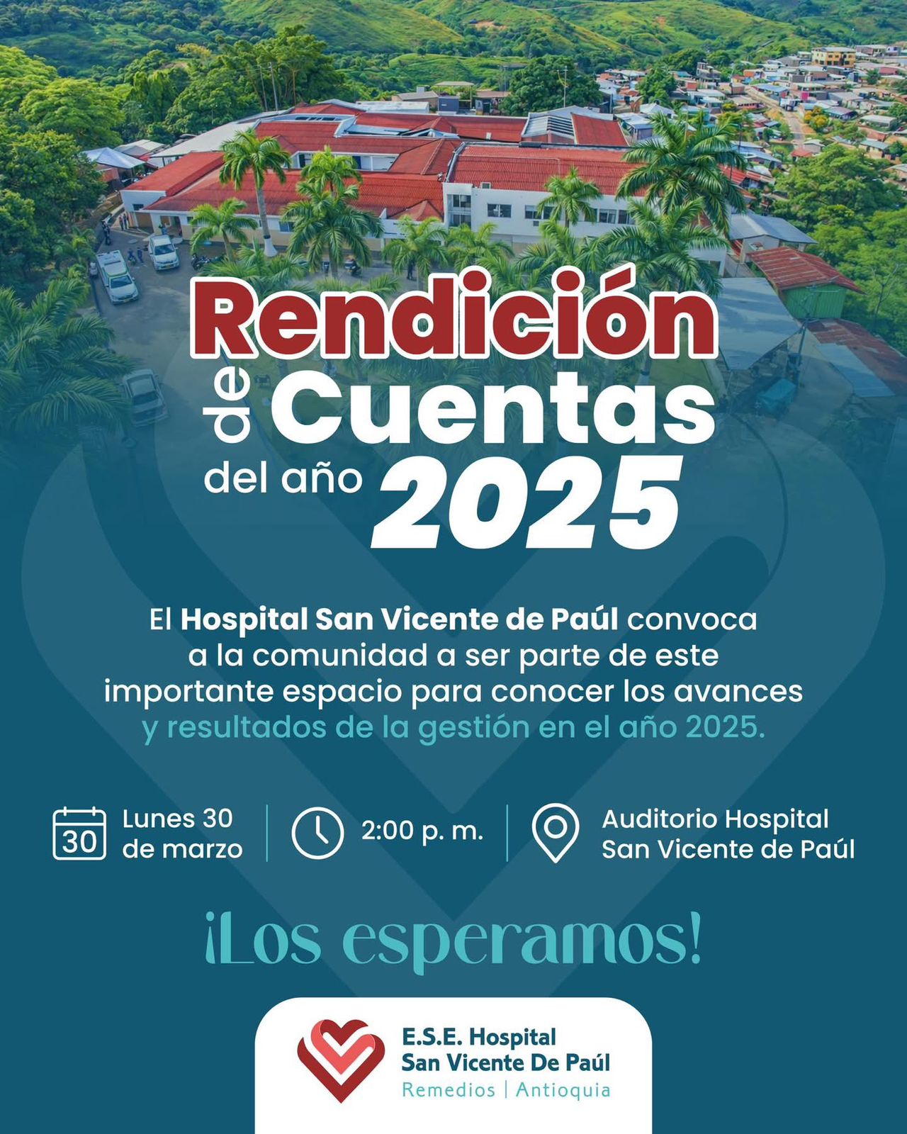 Invitación Rendición de Cuentas 2025